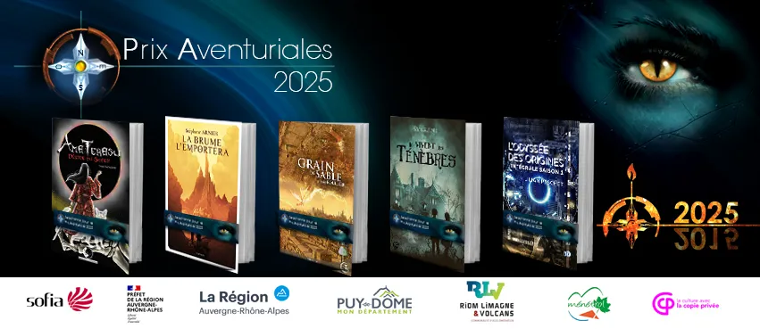 Le prix Aventuriales en 2025 - La sélection pour la dixième édition